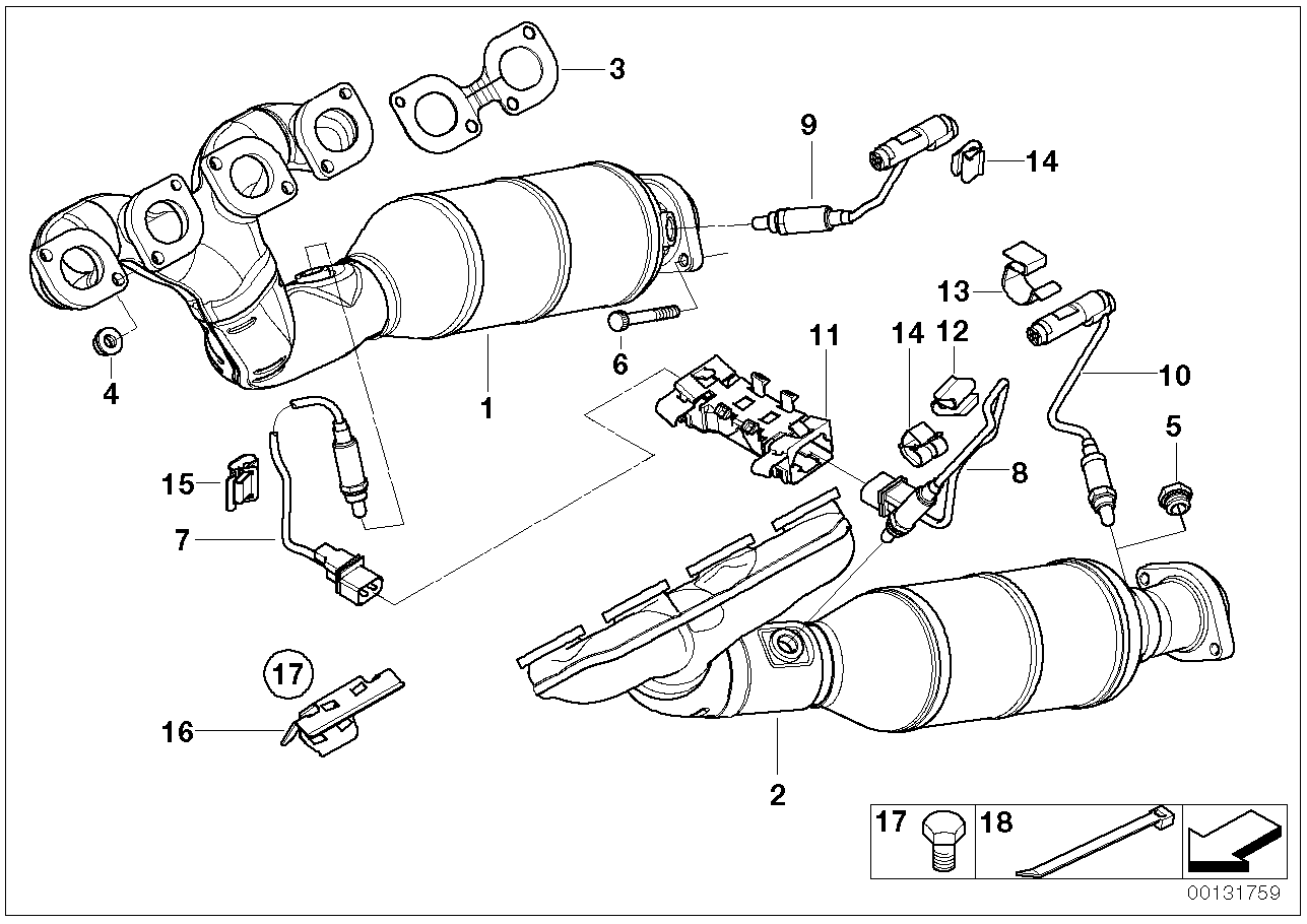 BMW 11 78 7 512 002 - Lambda zonde adetalas.lv