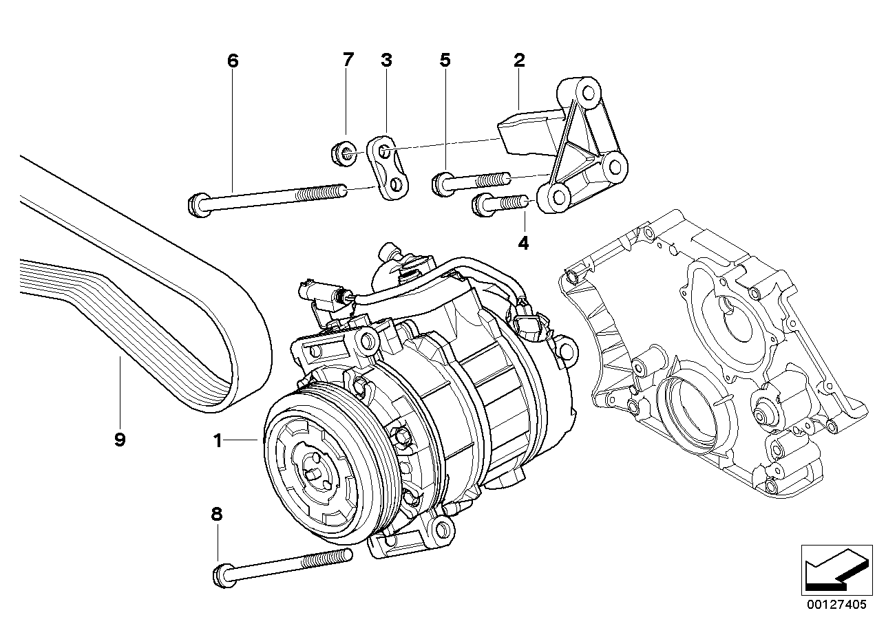 Volvo 64526953474 - RP air conditioning compressor adetalas.lv