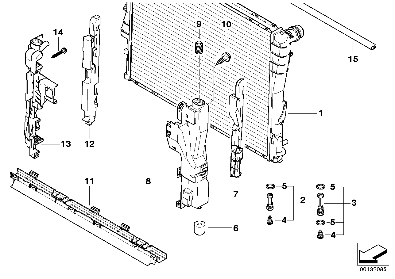 BMW 17113414986 - Radiators, Motora dzesēšanas sistēma adetalas.lv