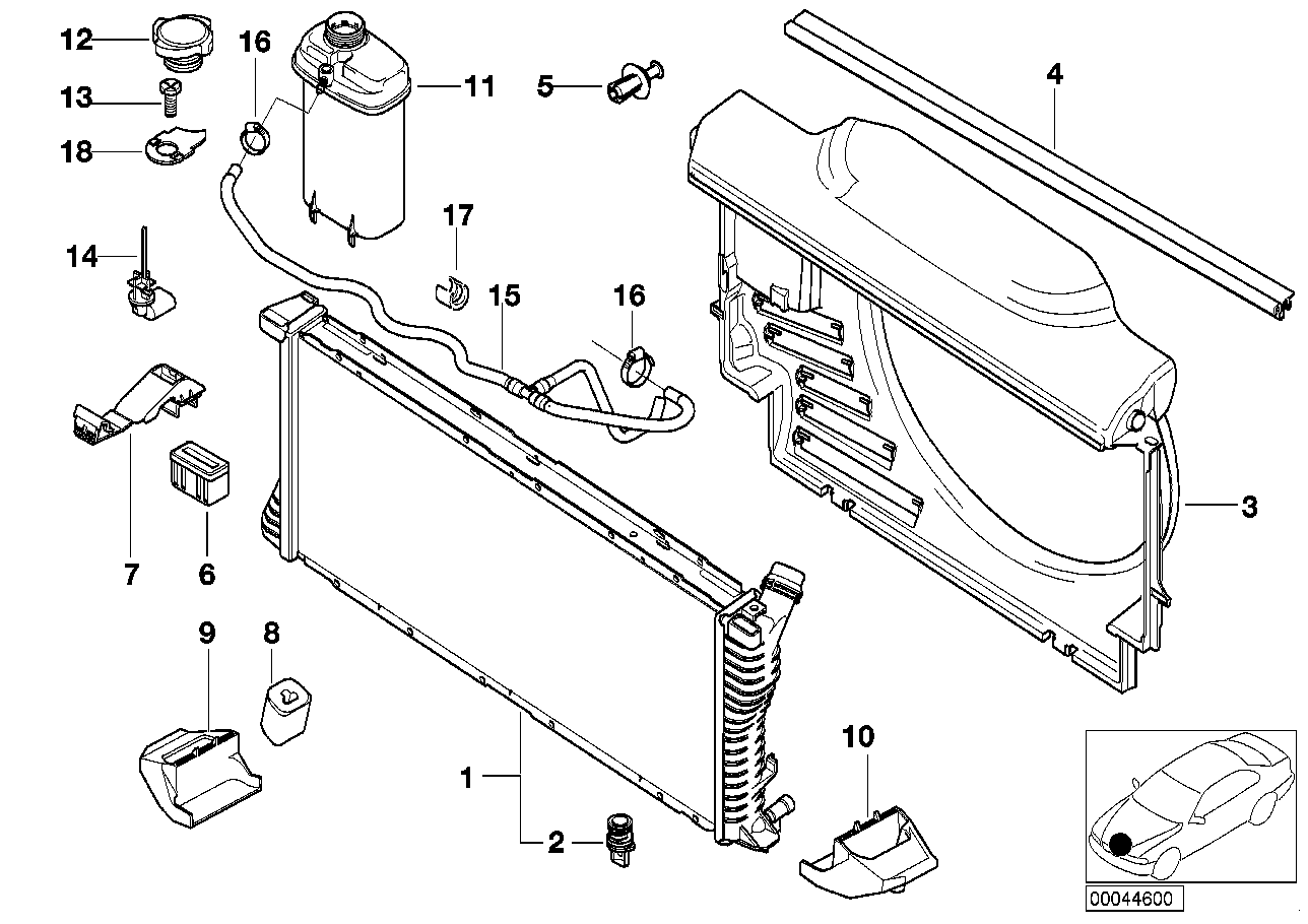 BMW 61 31 8 360 876 - Devējs, Dzesēšanas šķidruma līmenis adetalas.lv