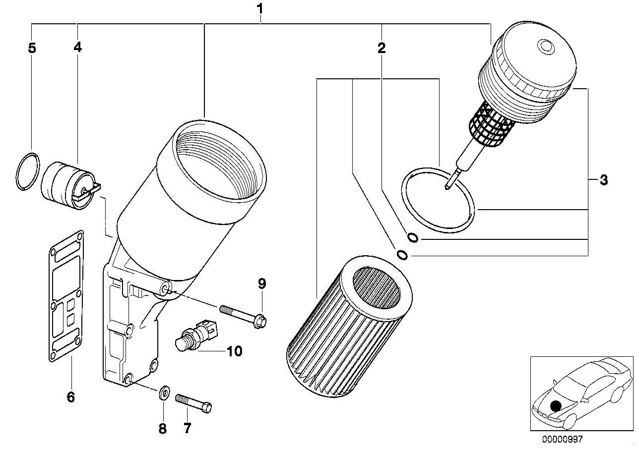 Rolls-Royce 12 61 2 367 061 - Devējs, Eļļas spiediens adetalas.lv