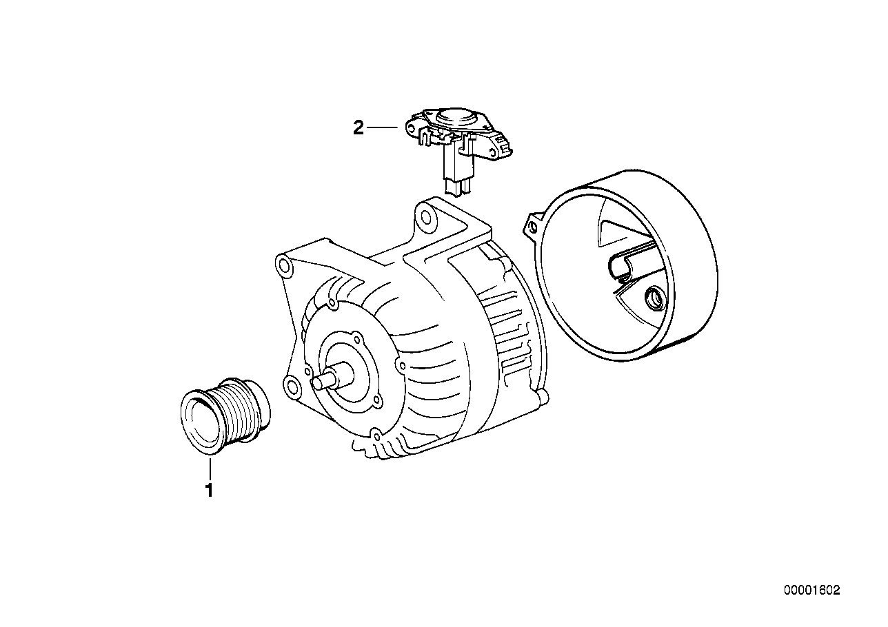 BMW 12 31 1 713 491 - Ģeneratora sprieguma regulators adetalas.lv