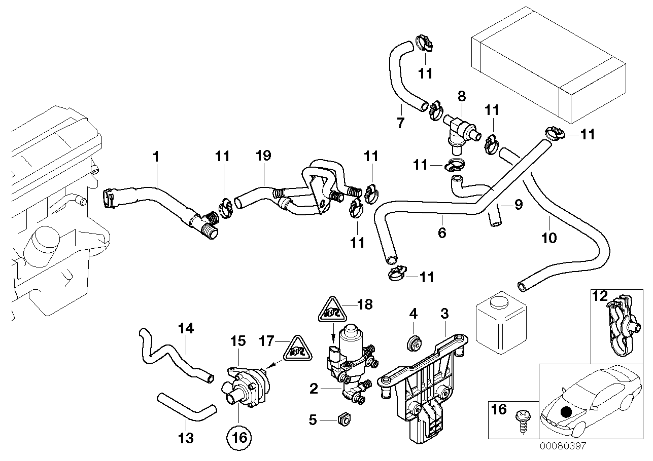 Mini 64 11 8 381 989 - Ūdenssūknis adetalas.lv