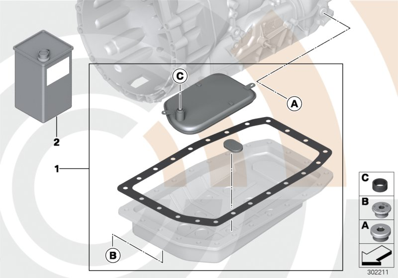 BMW 83 22 2 344 206 - Manuālās pārnesumkārbas eļļa adetalas.lv