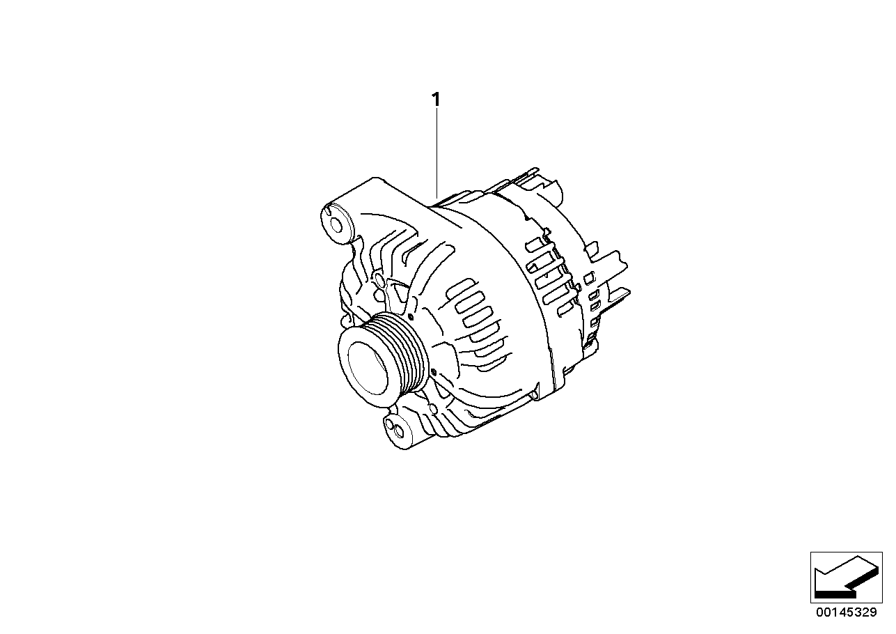 Mini 12 31 7 797 661 - Piedziņas skriemelis, Ģenerators adetalas.lv