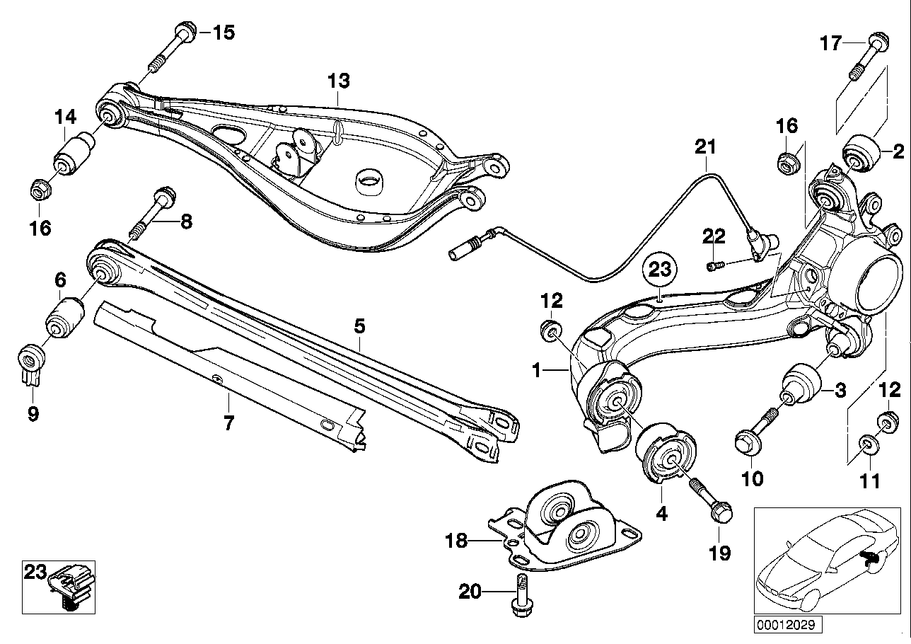 BMW 33 32 6 770 824 - Piekare, Šķērssvira adetalas.lv