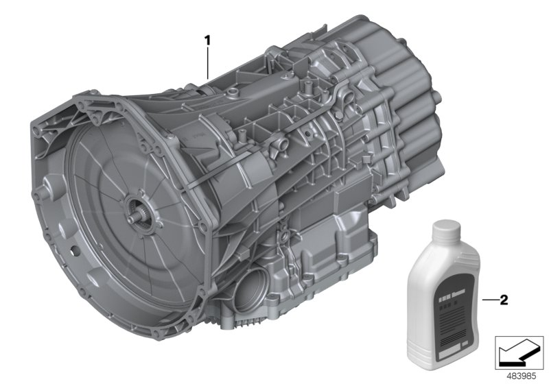 BMW 83222446673 - Automātiskās pārnesumkārbas eļļa adetalas.lv