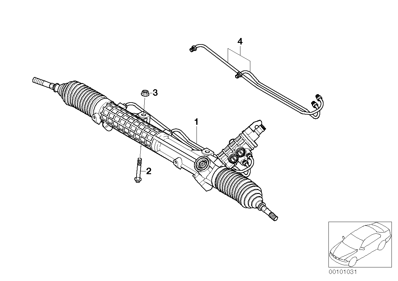 BMW 32 13 6 755 068 - Stūres mehānisms adetalas.lv