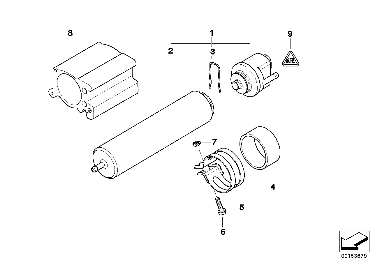 BMW 13328512369 - Fuel strainer with heating adetalas.lv