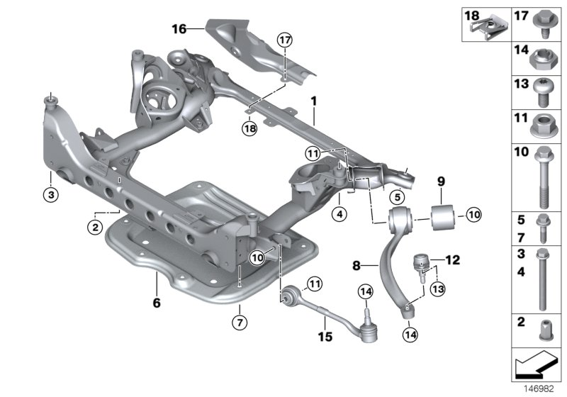 BMW 31 12 6 768 988 - Balst / Virzošais šarnīrs adetalas.lv