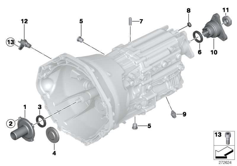 BMW 23 21 7 636 260 - Impulsu devējs, Kloķvārpsta adetalas.lv