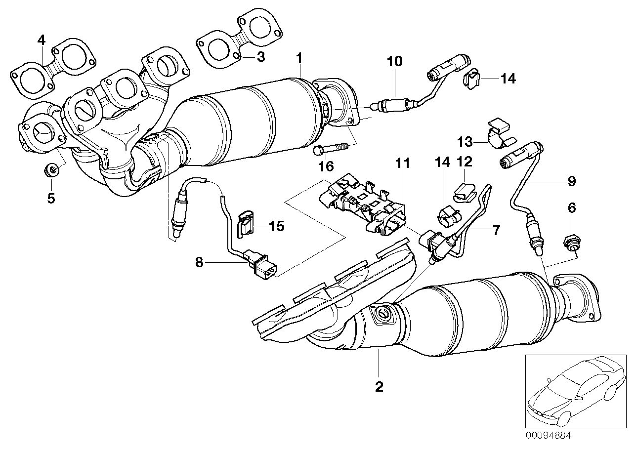 BMW 11 78 7 512 973 - Lambda zonde adetalas.lv