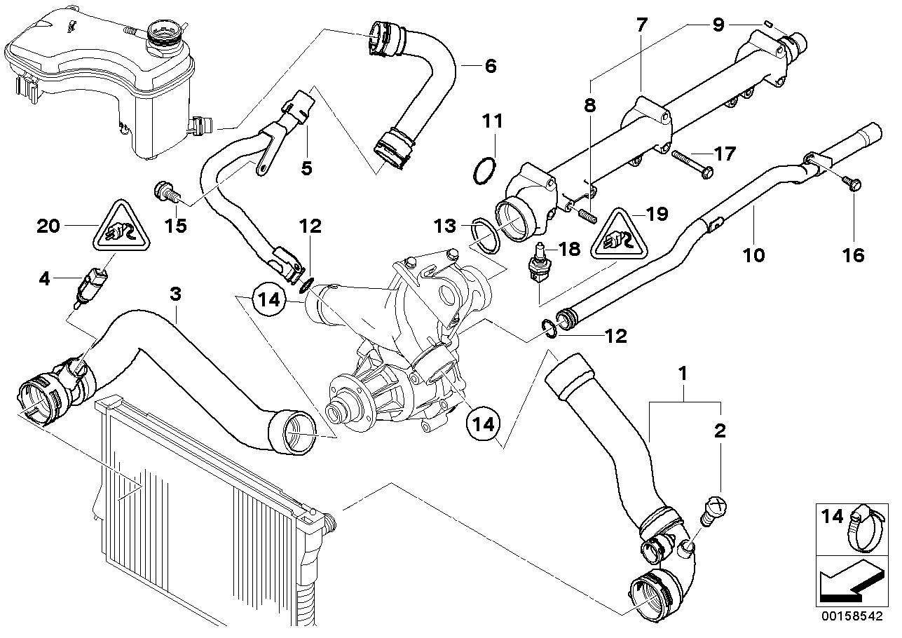 BMW 11 53 7 830 712 - O-ring adetalas.lv