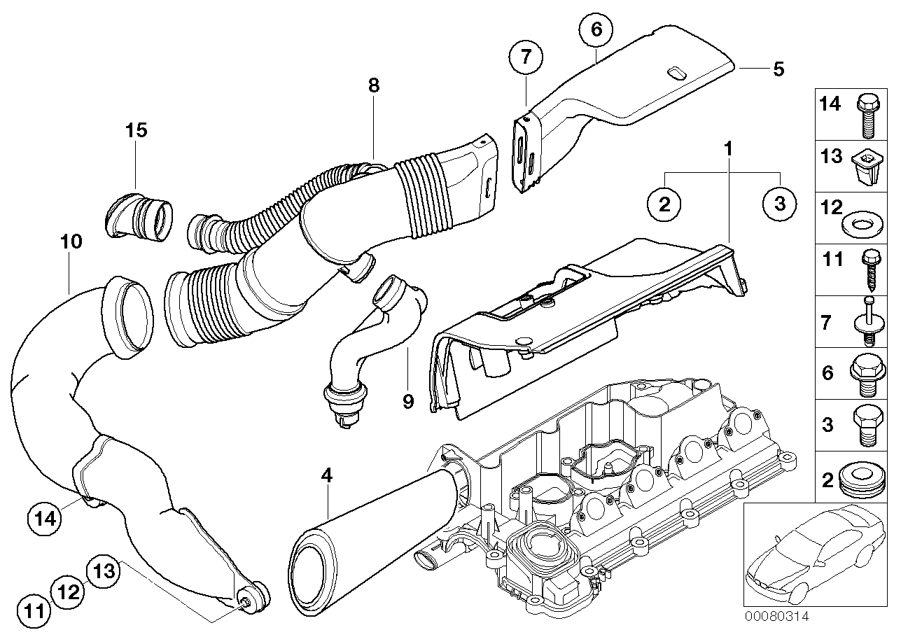 BMW 13 71 2 246 997 - Gaisa filtrs adetalas.lv