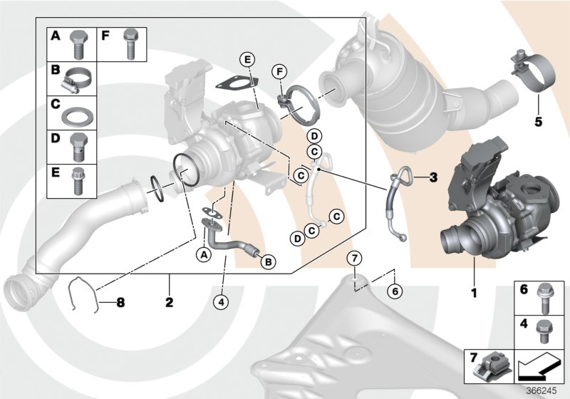 BMW 11427808756 - Eļļas cauruļvads, Kompresors adetalas.lv