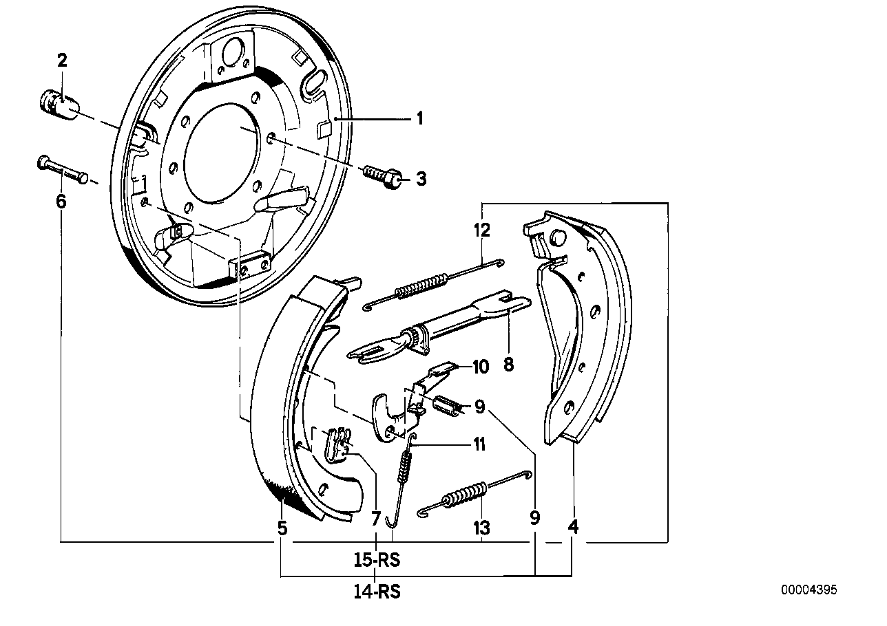 BMW 34219064271 - Bremžu loku komplekts adetalas.lv