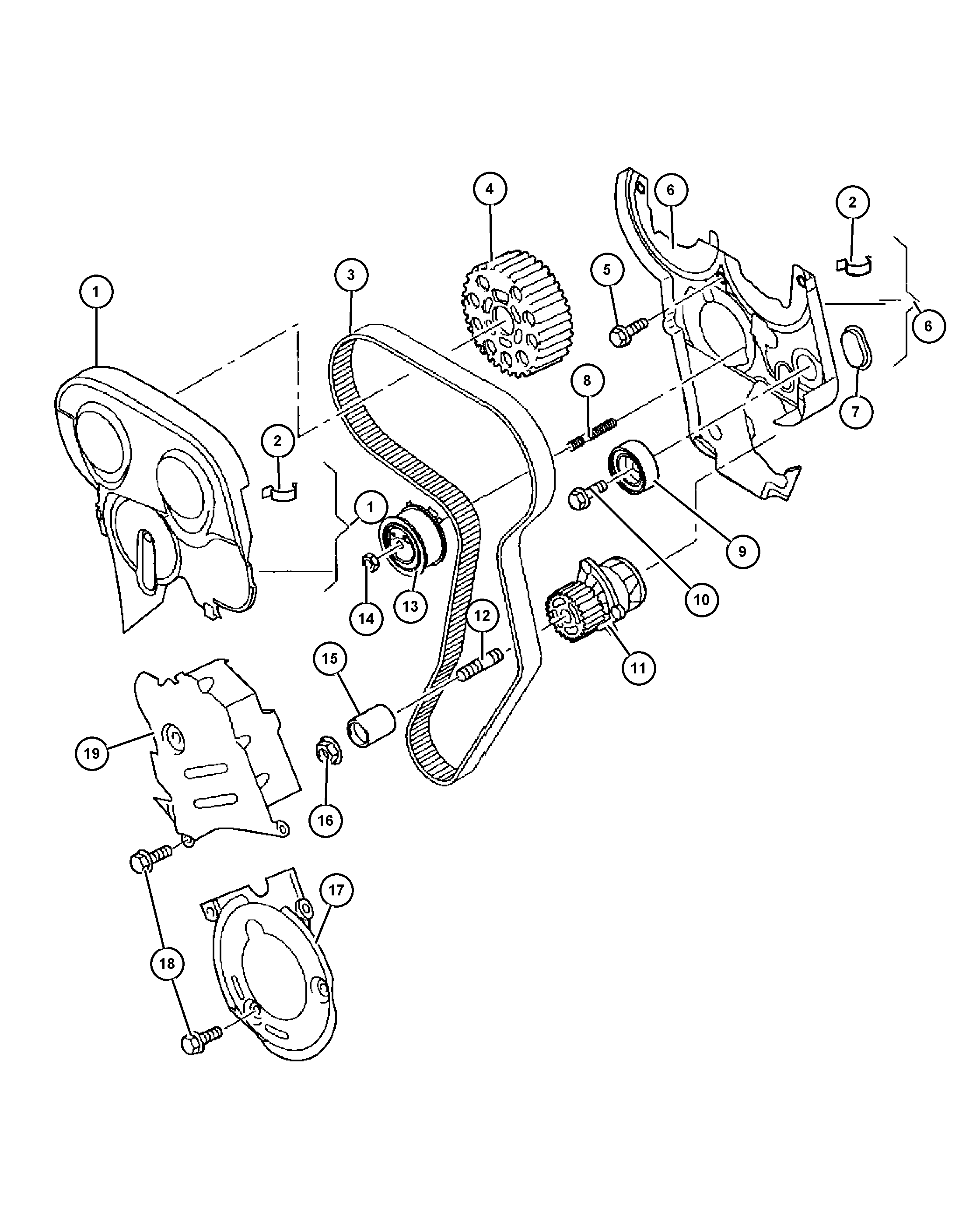 PEUGEOT 68000 678AA - Parazīt / Vadrullītis, Zobsiksna adetalas.lv