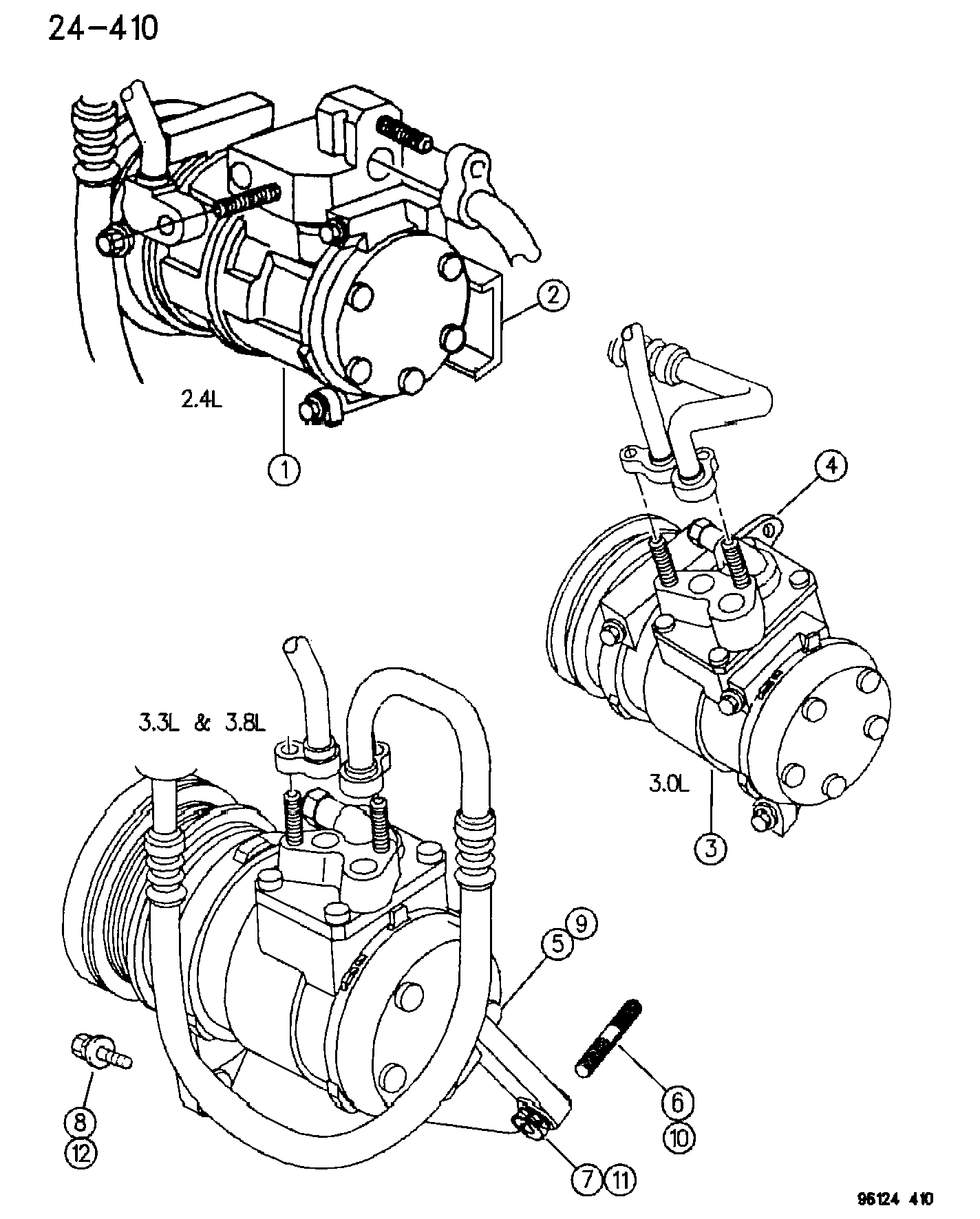 Chrysler 467 7205 - Kompresors, Gaisa kond. sistēma adetalas.lv