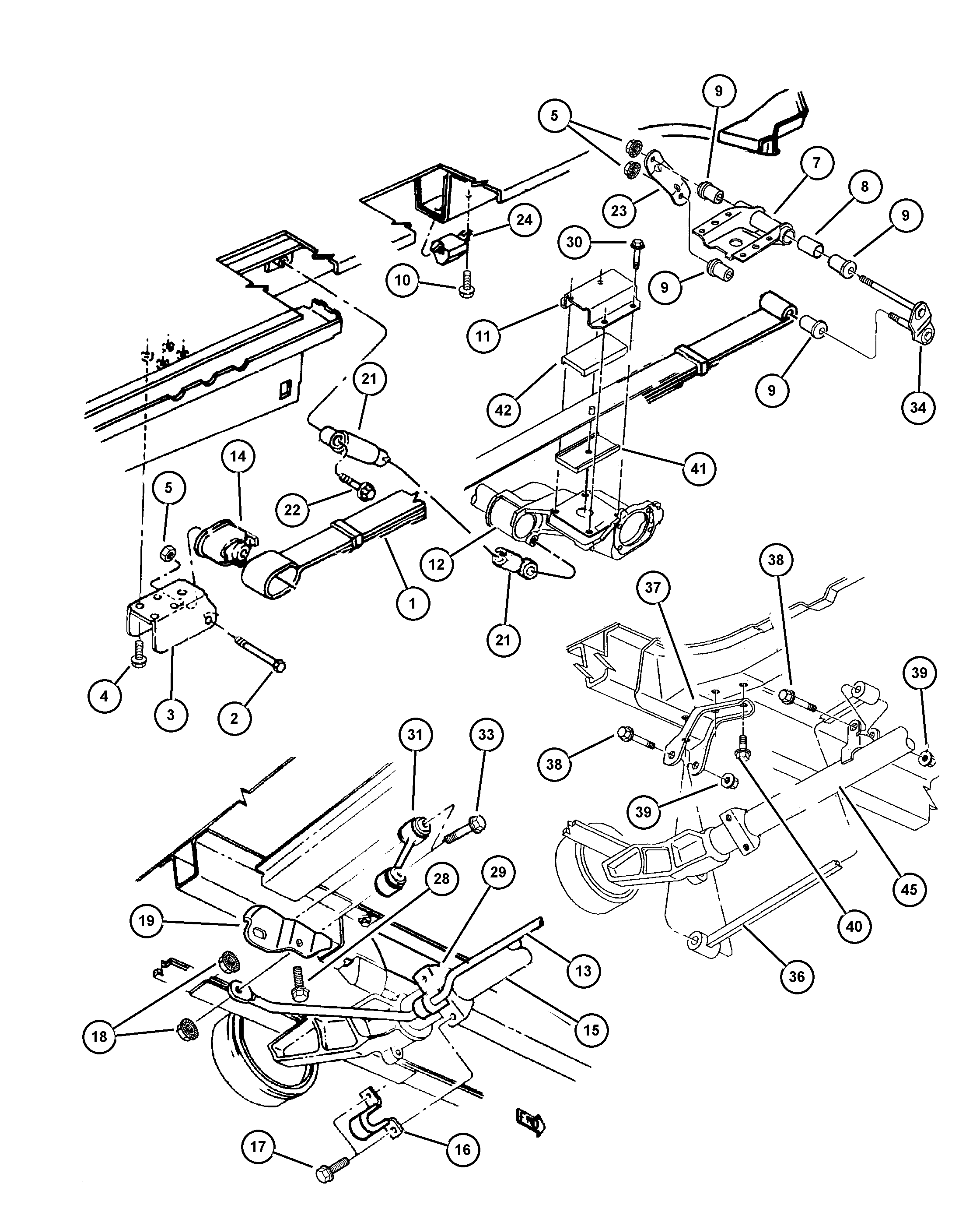 Chrysler 4684 681AB - Amortizators adetalas.lv