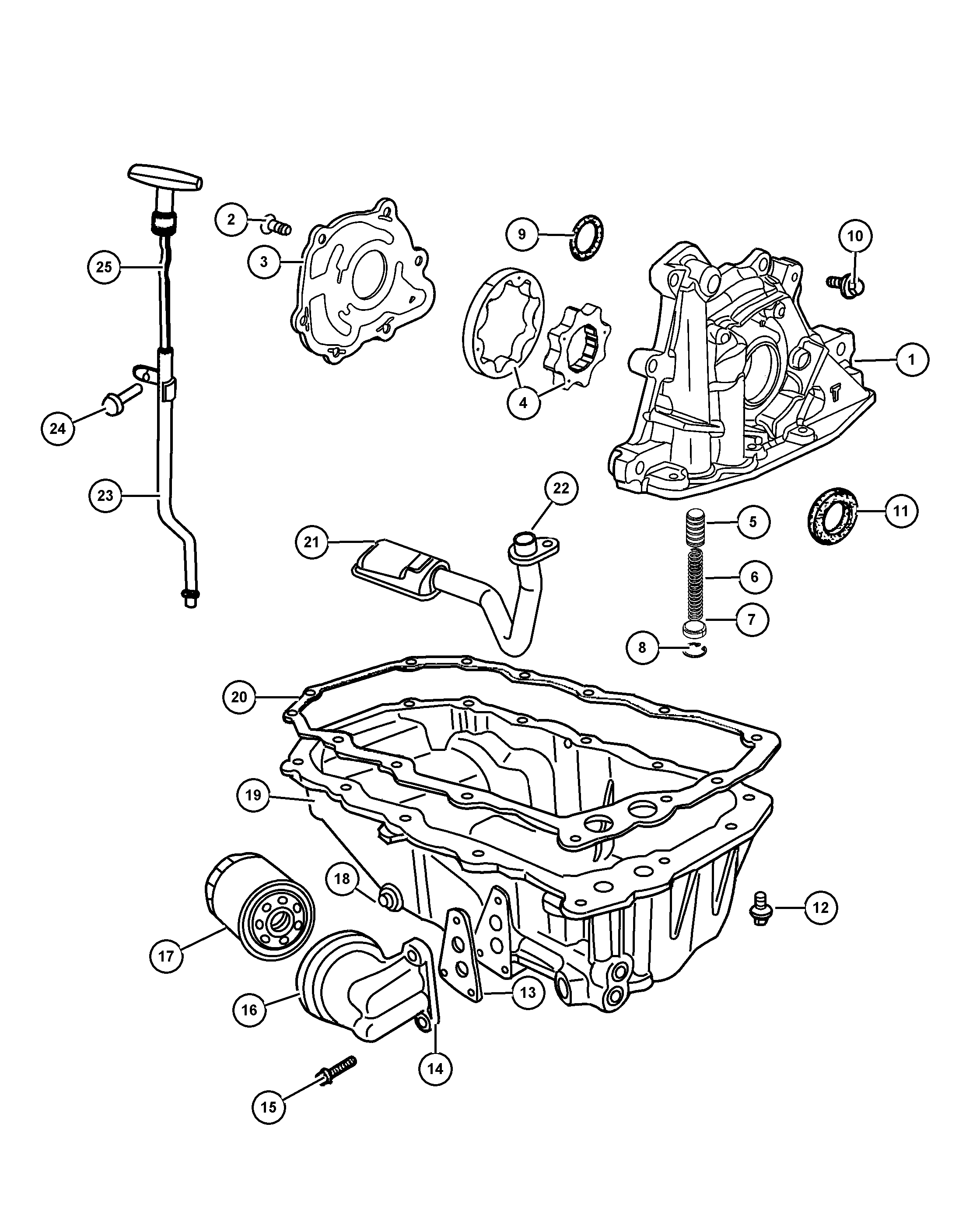 Chrysler 4105 409AC - Eļļas filtrs adetalas.lv