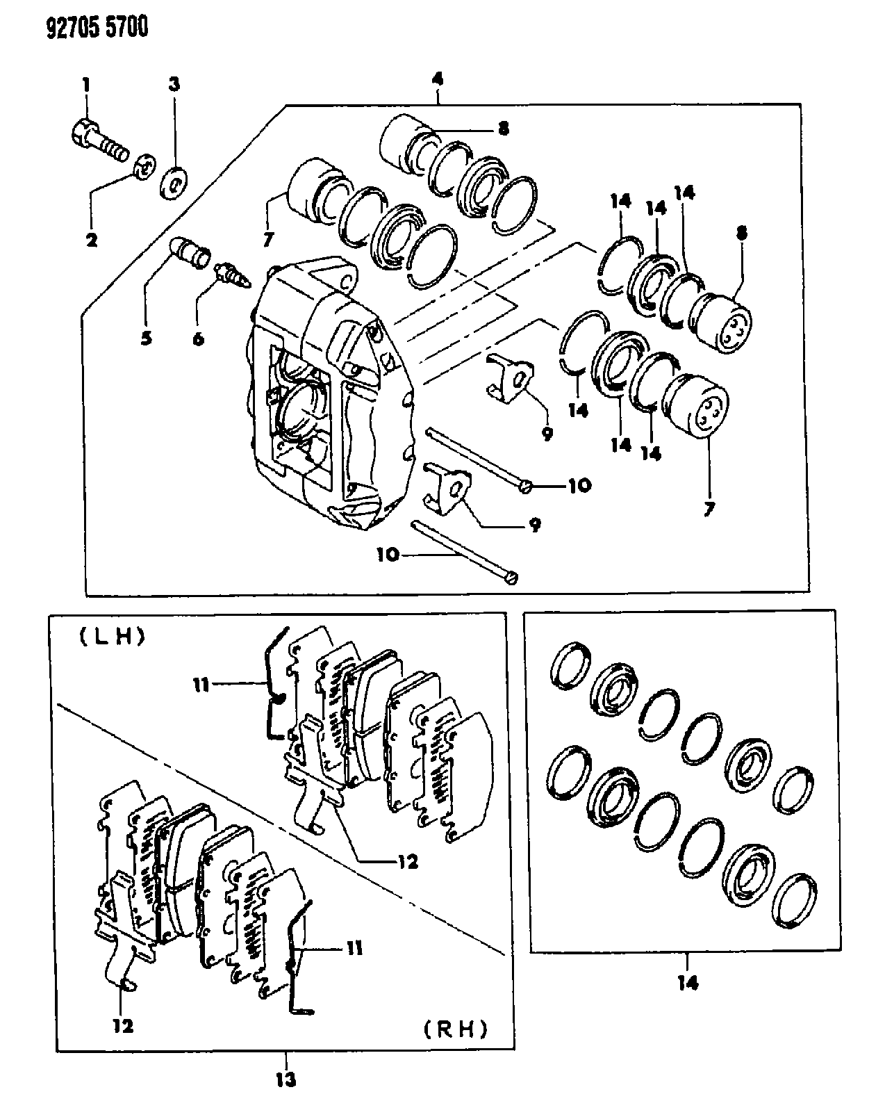 RELIANCE MB85 7259 - PAD KIT, DISC *** adetalas.lv