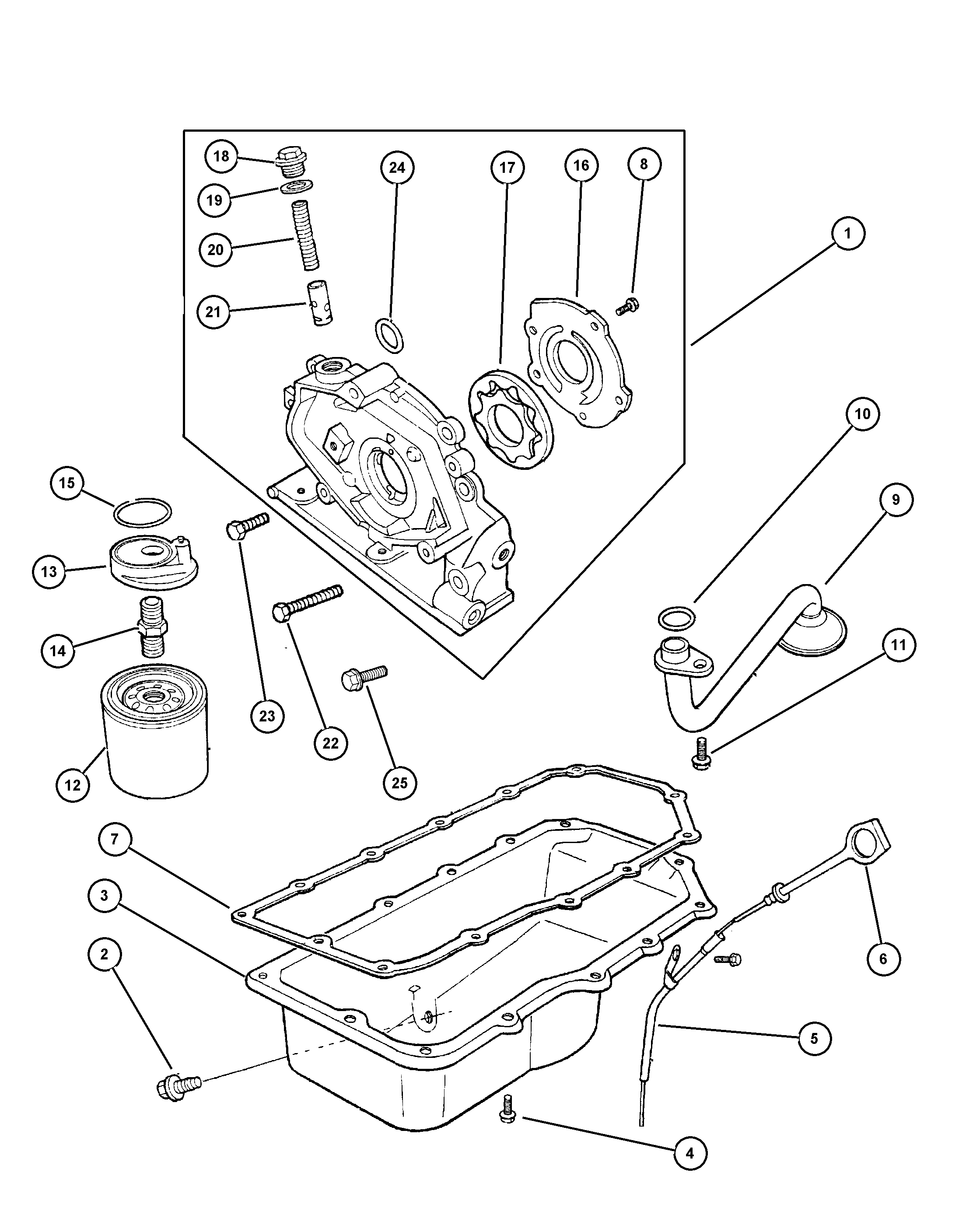 Chrysler 410 5409 - Eļļas filtrs adetalas.lv