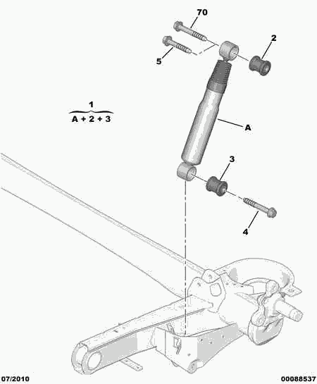 CITROËN 5206 VE - Amortizators adetalas.lv