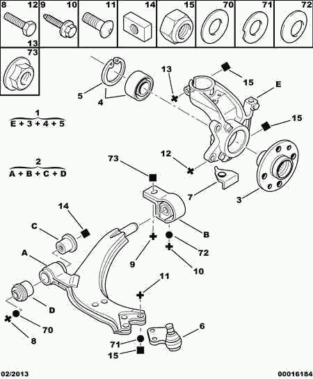 FIAT 3520 H6 - Neatkarīgās balstiekārtas svira, Riteņa piekare adetalas.lv