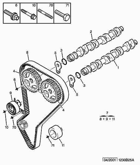 PEUGEOT 0829.84 - Spriegotājrullītis, Gāzu sadales mehānisma piedziņas siksna adetalas.lv