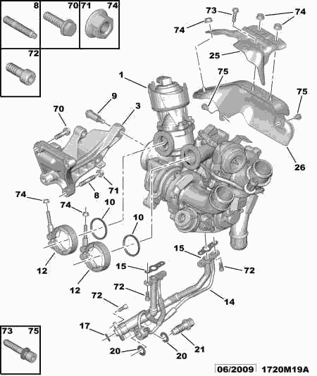 Lancia 0375 N4 - TURBO CHARGER NEW adetalas.lv