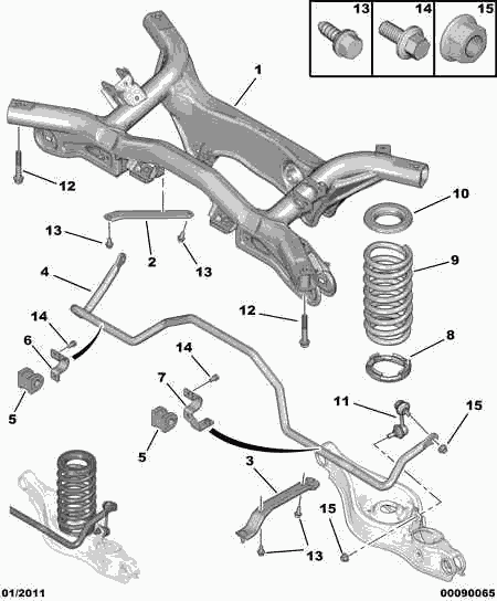 CITROËN 5172.58 - Bukse, Stabilizators adetalas.lv