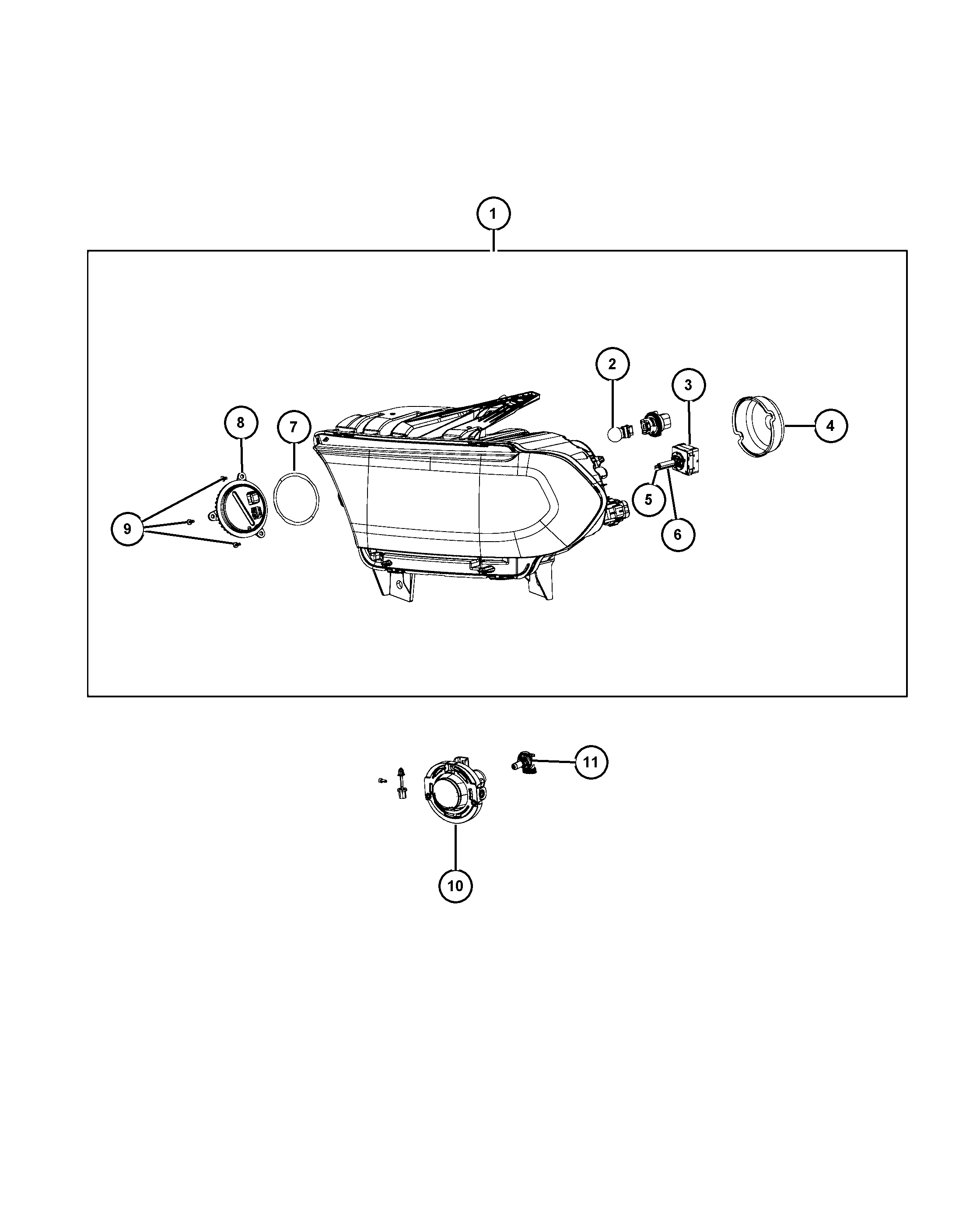 Jeep L000 0D3S - BULB HEADLAMP D3S adetalas.lv