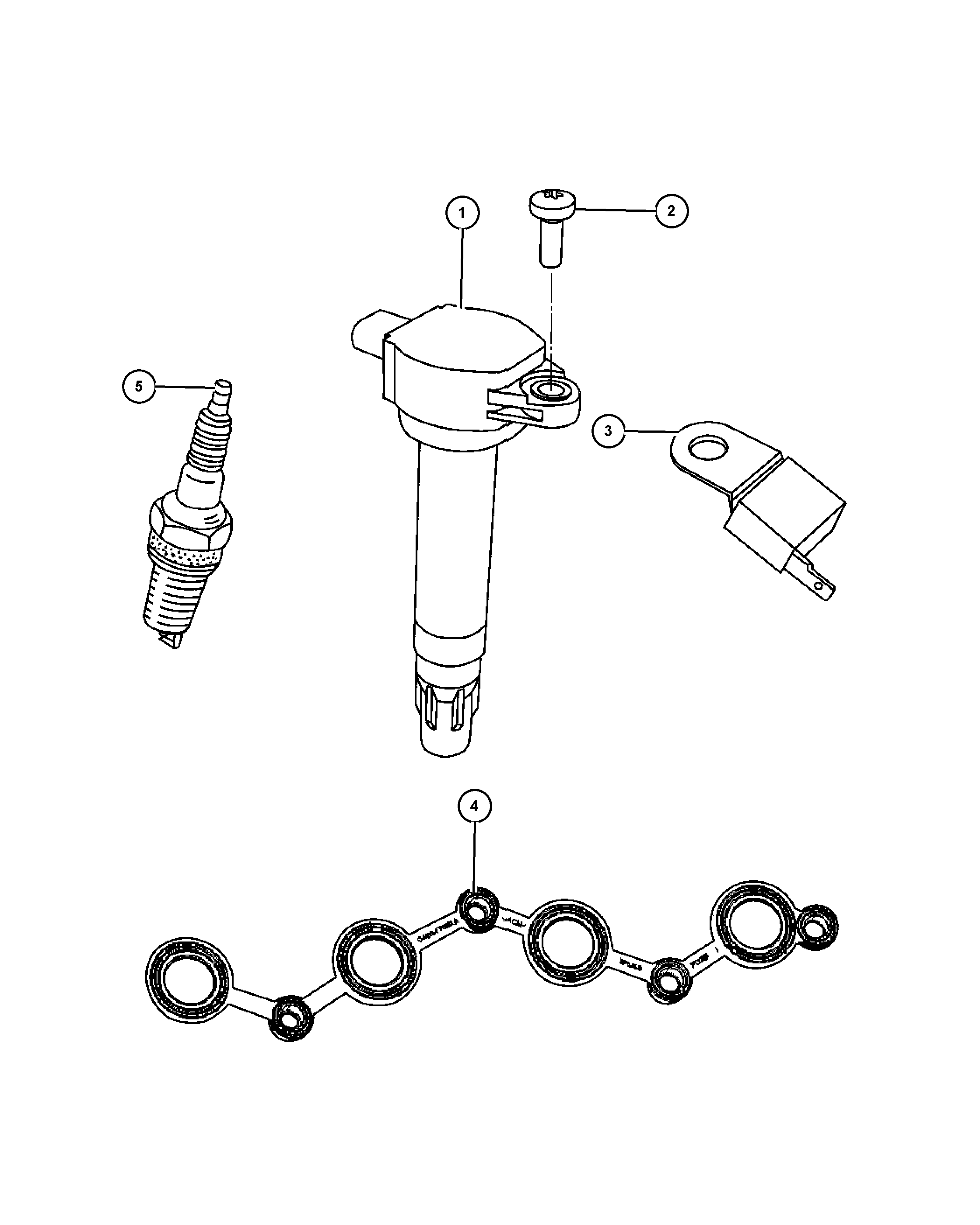 Jeep SP0ZF R5F11 - Aizdedzes svece adetalas.lv