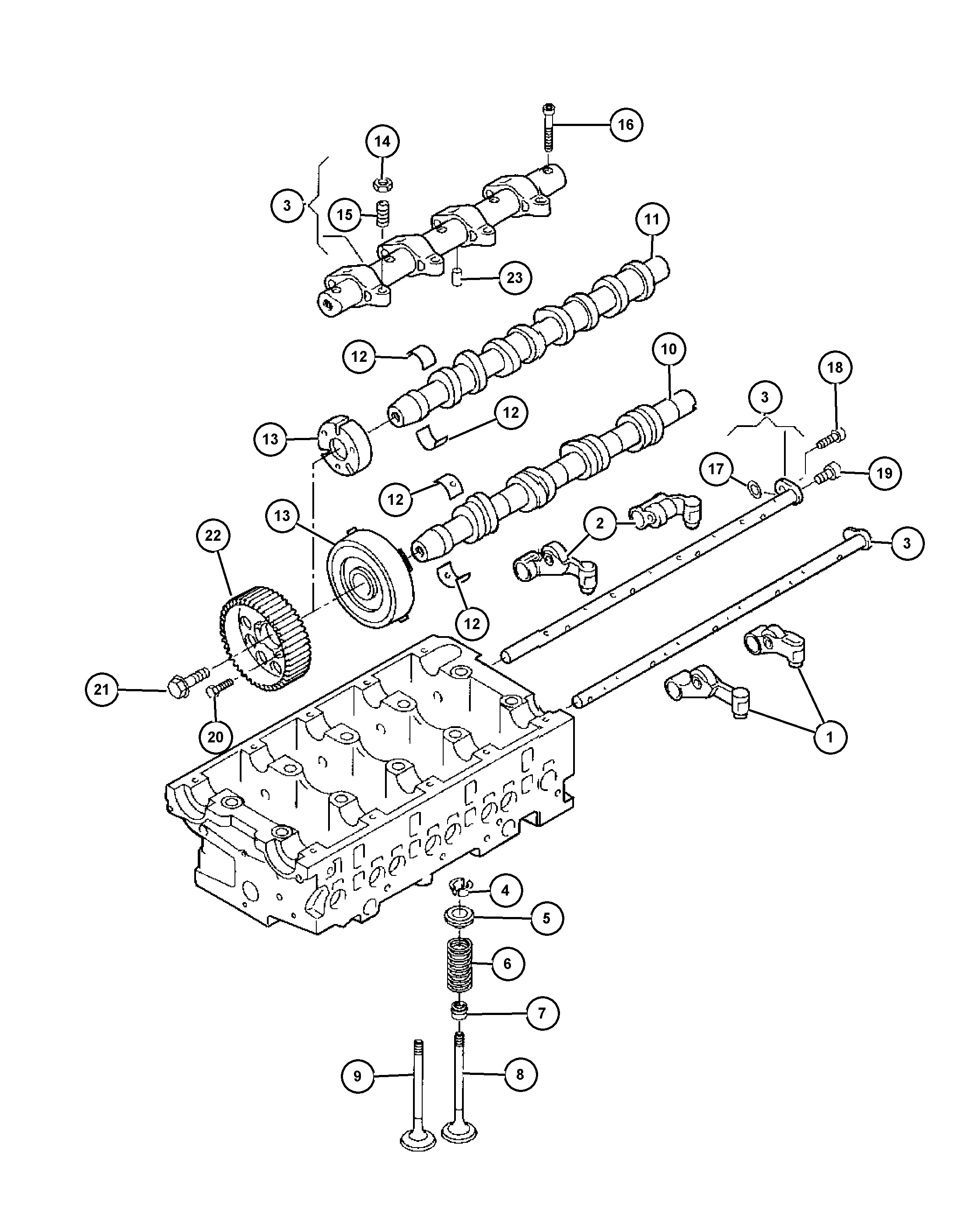 Chrysler 68001 551AA - Blīvgredzens, Vārsta kāts adetalas.lv