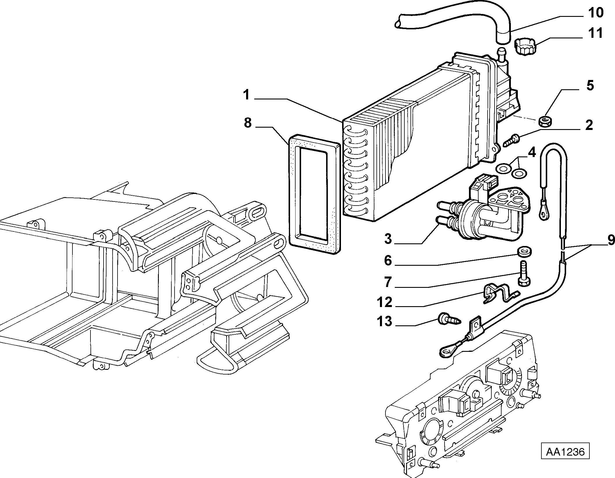 FIAT 46722587 - Siltummainis, Salona apsilde adetalas.lv