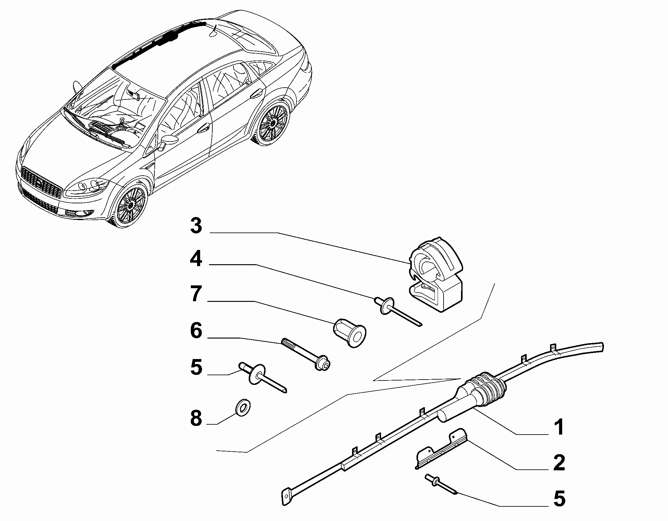 Alfarome/Fiat/Lanci 519 09 749* - Aksiālais šarnīrs, Stūres šķērsstiepnis adetalas.lv