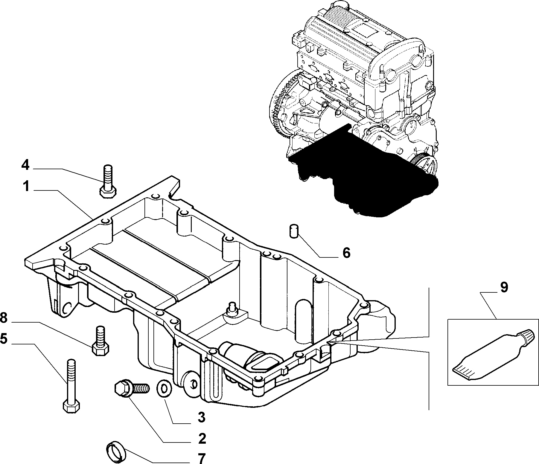 FIAT 71739194 - Blīvgredzens, Eļļas noliešanas korķis adetalas.lv