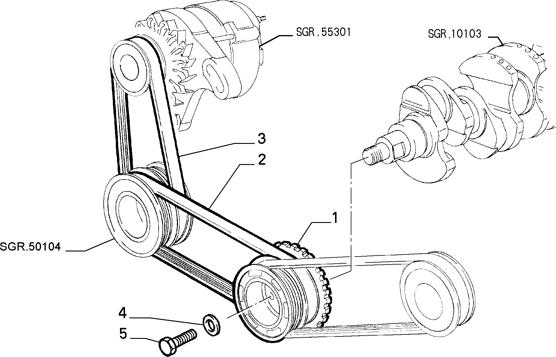 FIAT 46517851 - Ķīļrievu siksna adetalas.lv