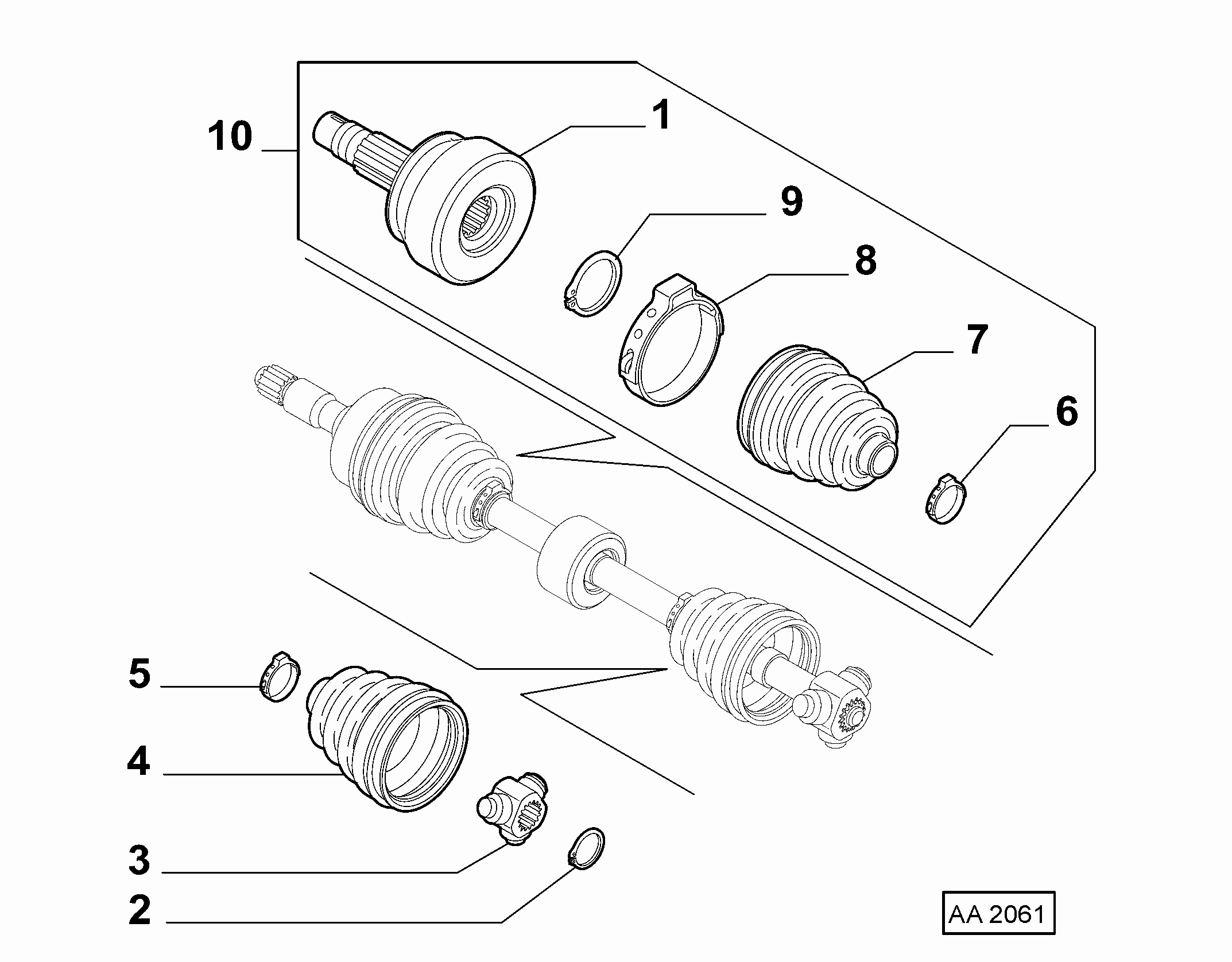 FIAT / LANCIA 46308036 - Putekļusargs, Piedziņas vārpsta adetalas.lv