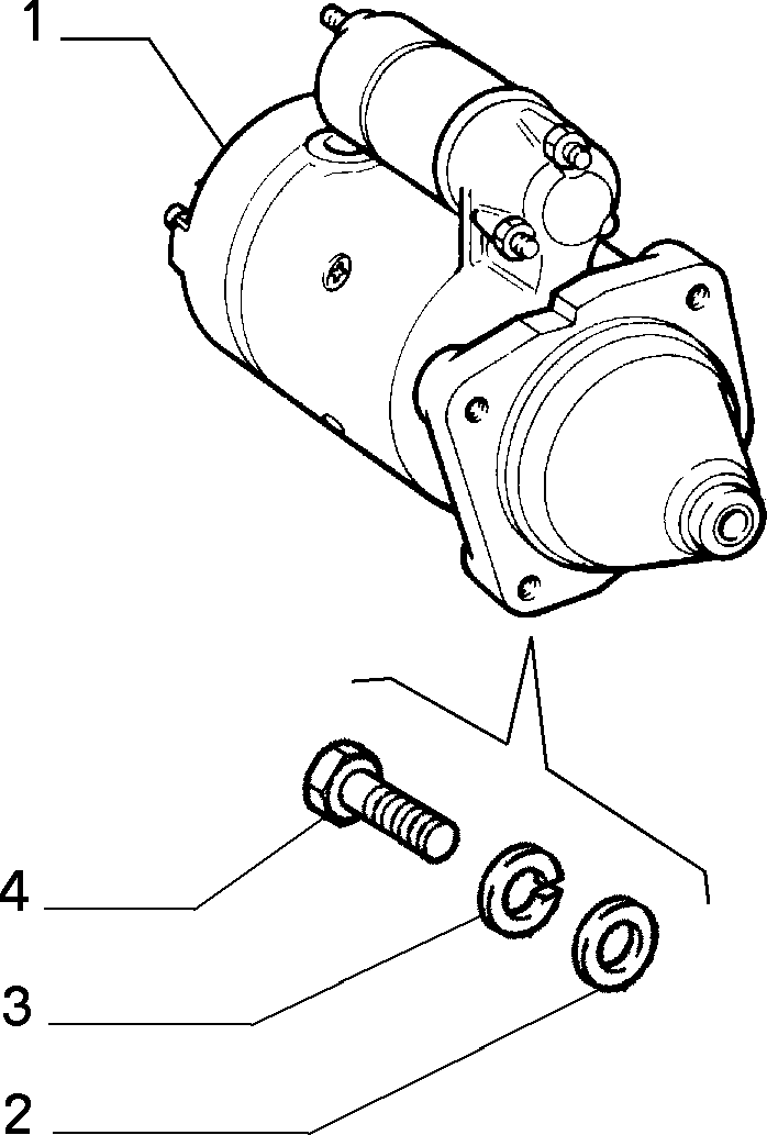 Alfarome/Fiat/Lanci 55193356 - Starteris adetalas.lv