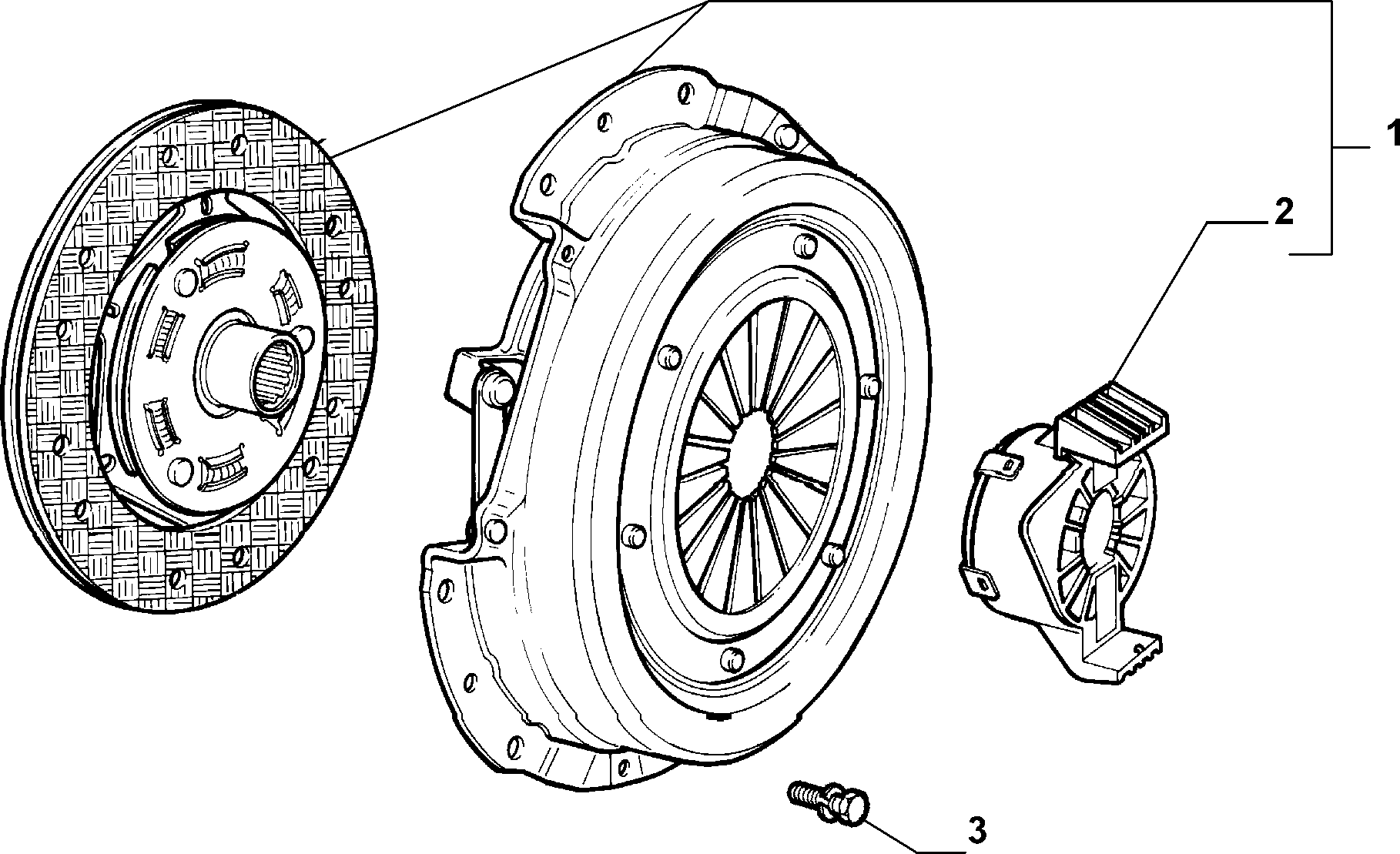 FIAT 71752234 - Sajūga komplekts adetalas.lv