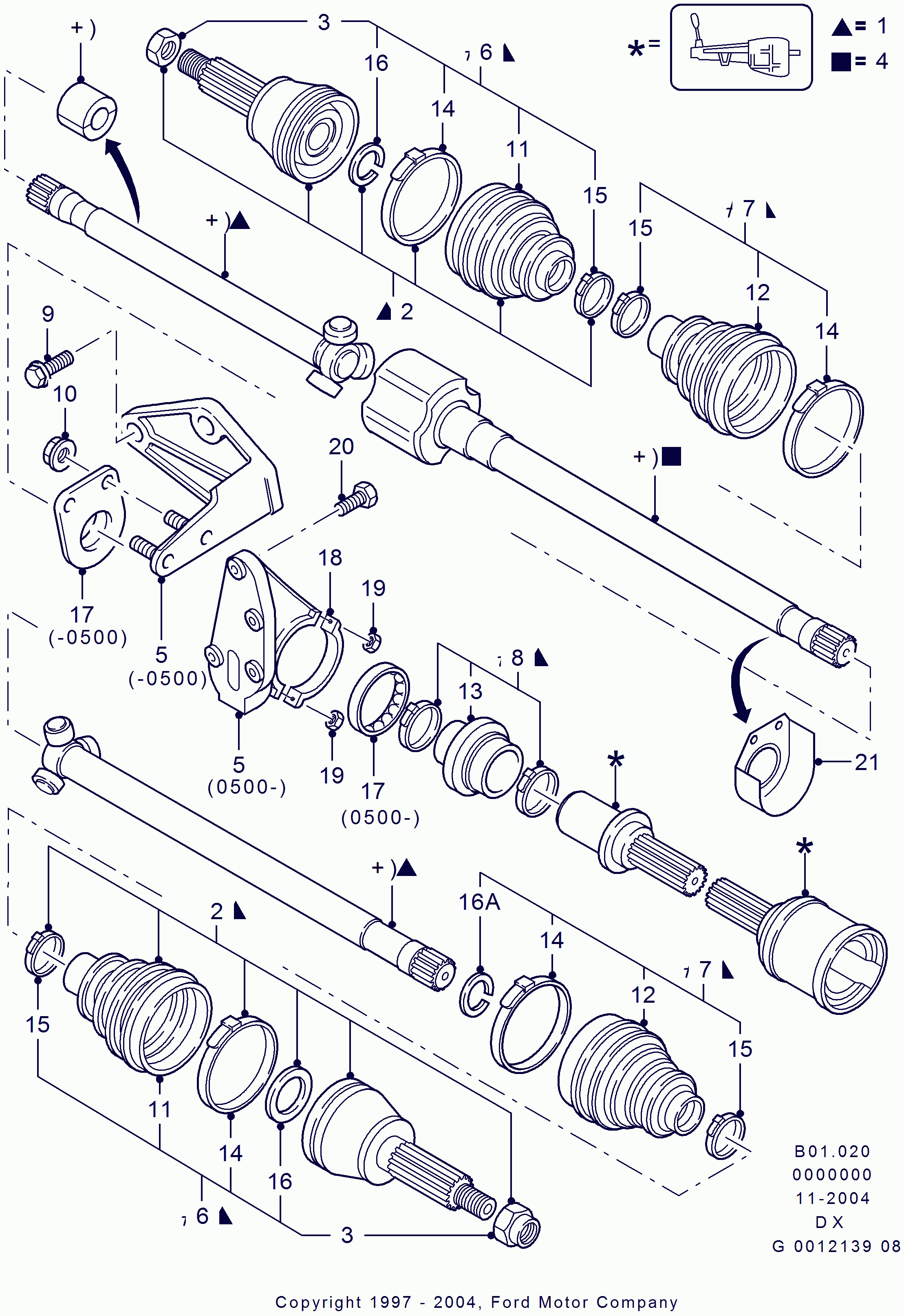 FORD 6102936 - Uzgrieznis, Ass kakliņš adetalas.lv