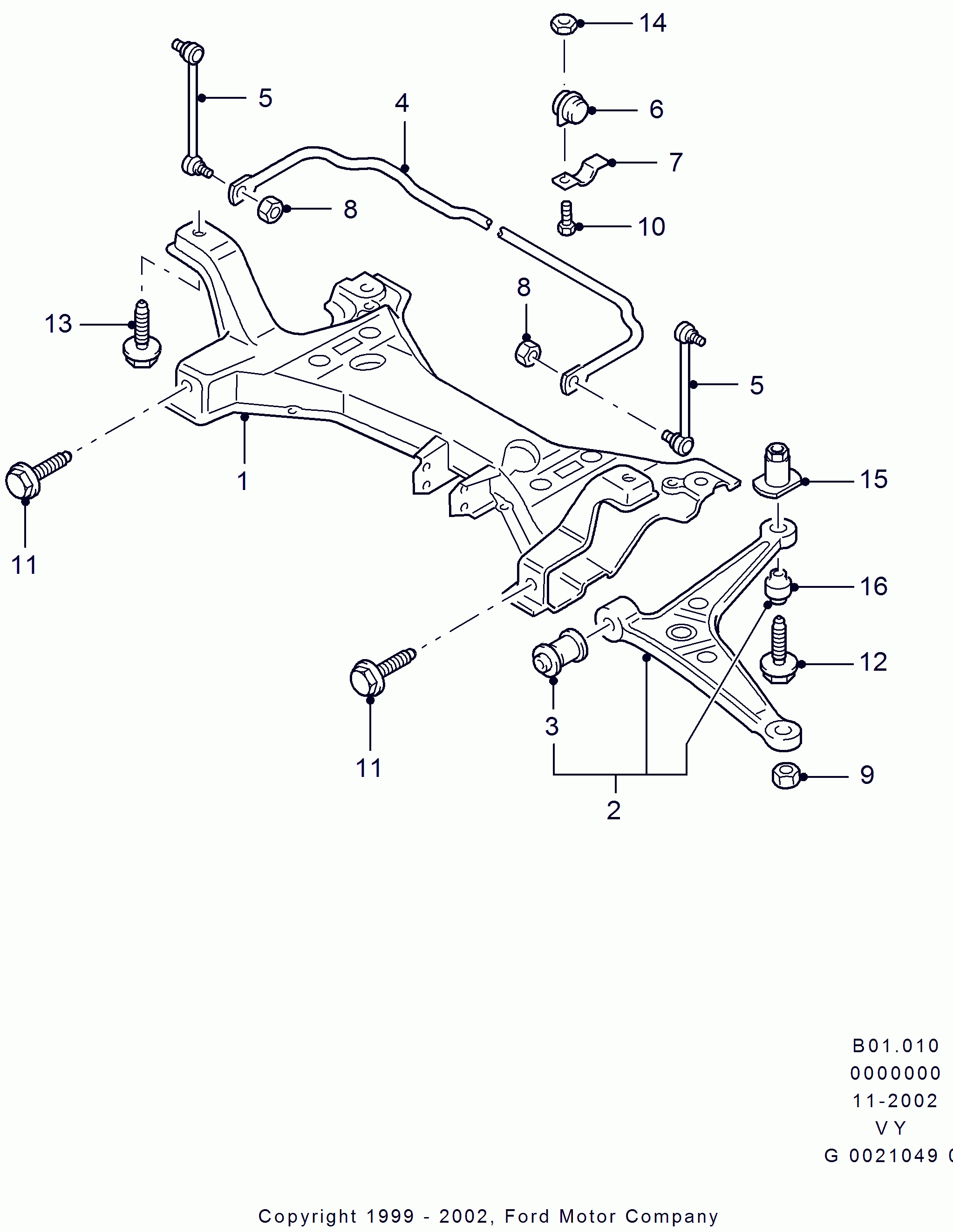 VW 1141774 - Stiepnis / Atsaite, Stabilizators adetalas.lv