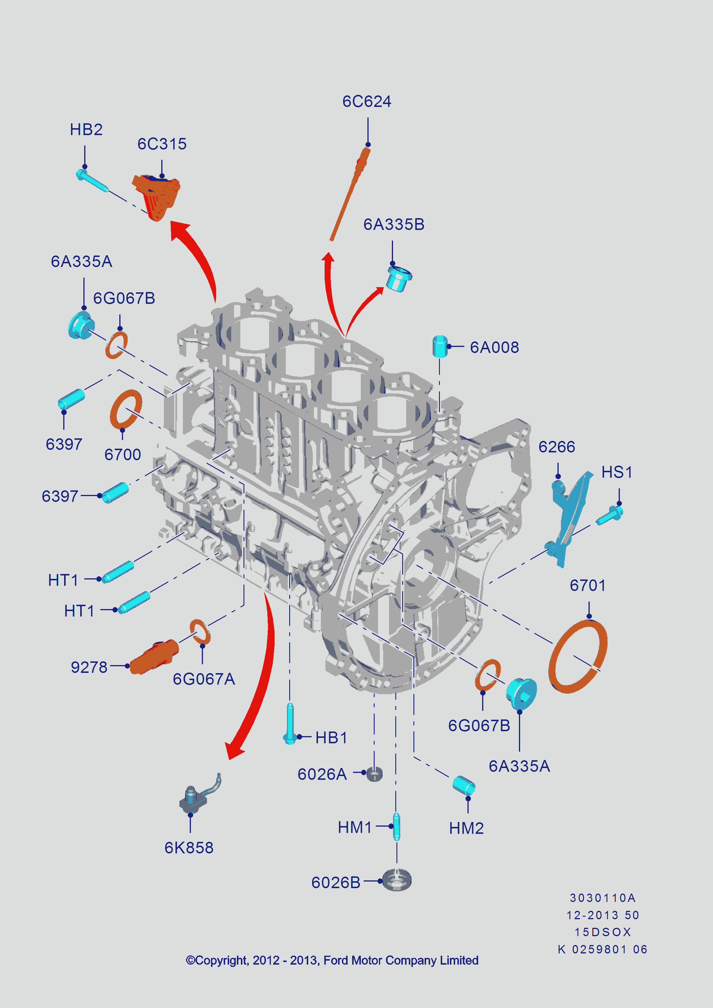 FORD 1828951 - Impulsu devējs, Kloķvārpsta adetalas.lv