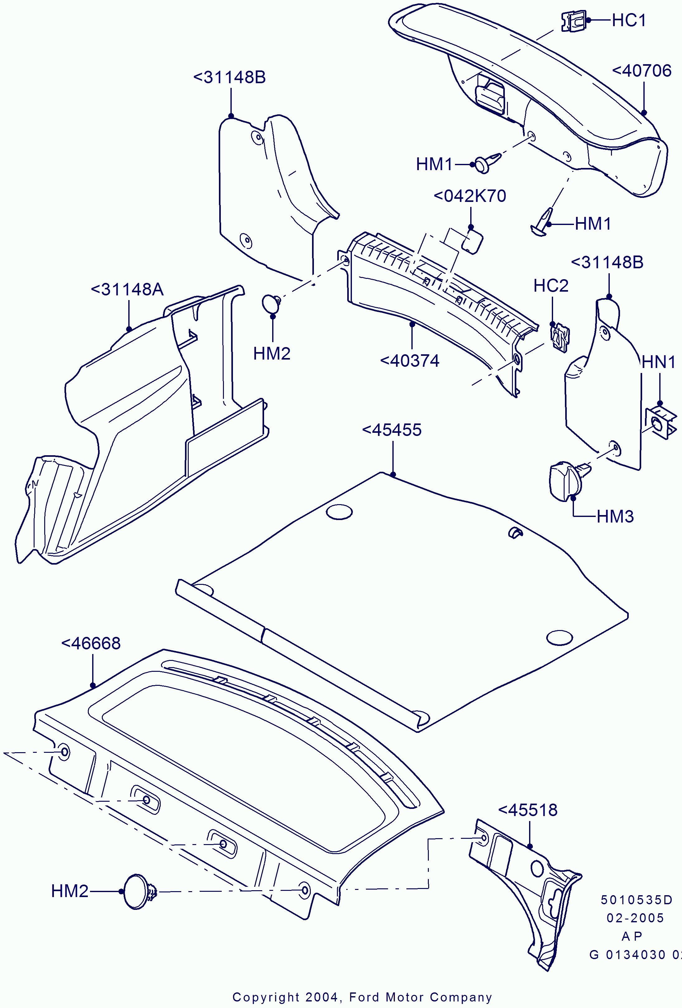 FORD 1576828 - Bremžu uzliku kompl., Disku bremzes adetalas.lv