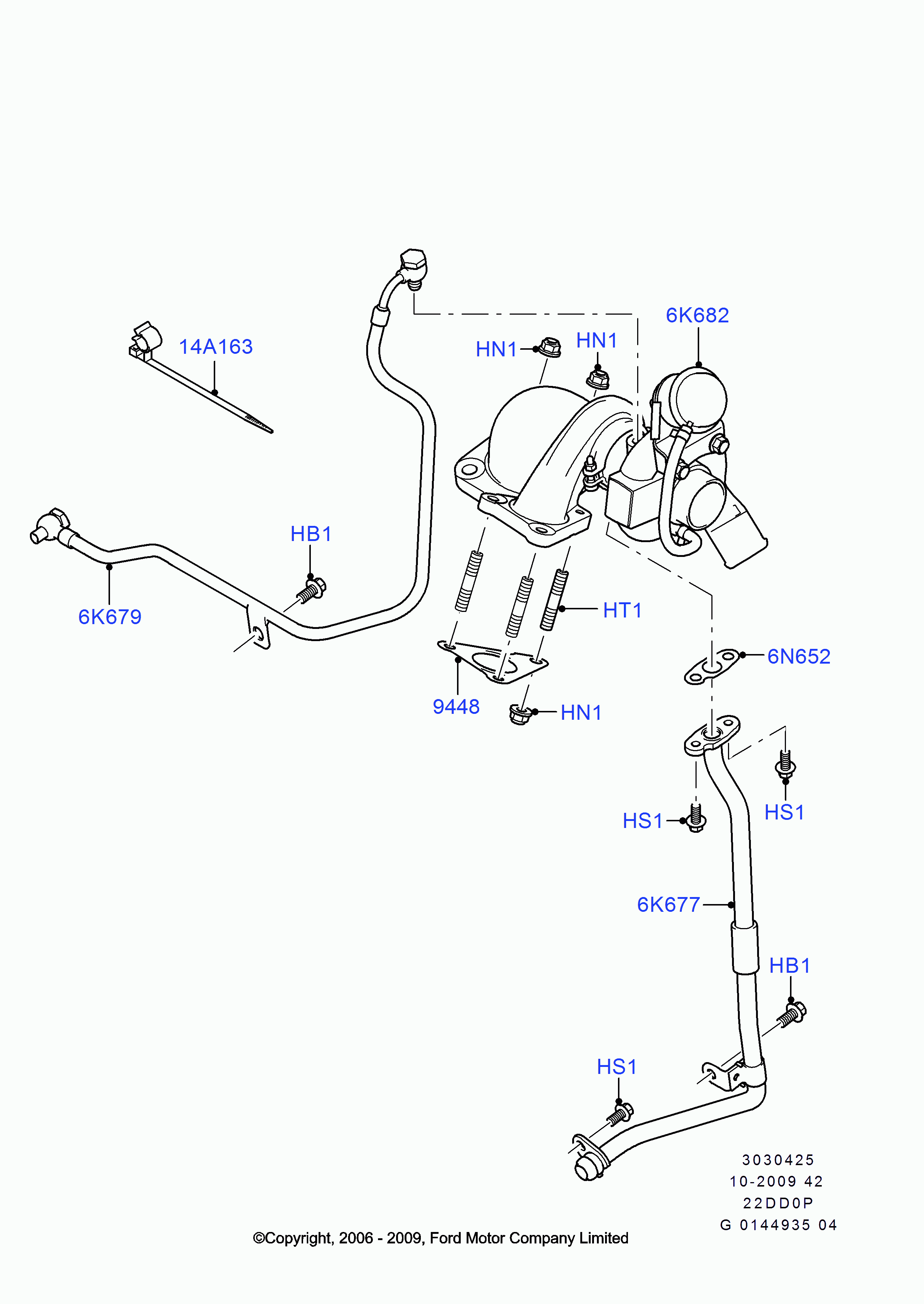 FORD 1497697 - Kompresors, Turbopūte adetalas.lv