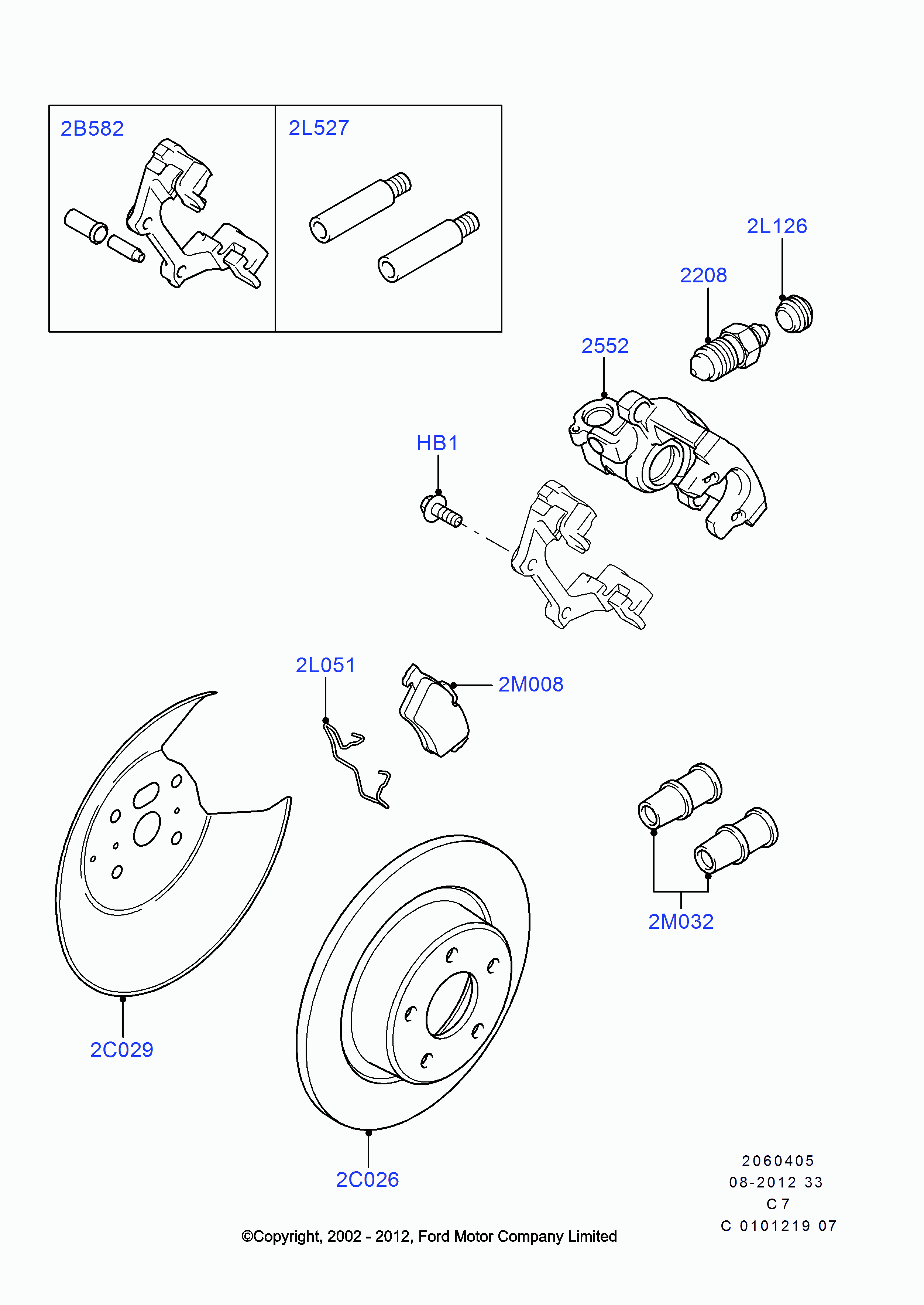 SAAB 4387371 - Bremžu uzliku kompl., Disku bremzes adetalas.lv