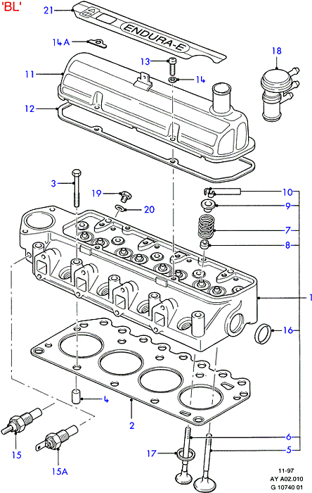 FORD 1 474 550 - Blīvgredzens, Vārsta kāts adetalas.lv