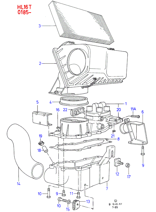 Eicher 1574618 - Gaisa filtrs adetalas.lv