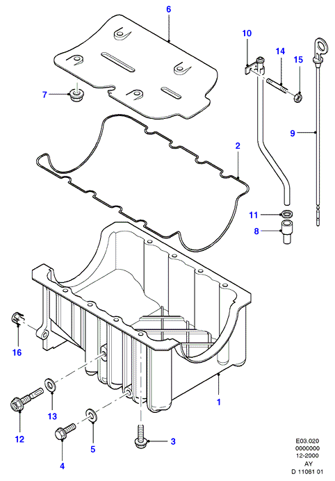 FORD 1 663 816 - Blīvgredzens, Eļļas noliešanas korķis adetalas.lv